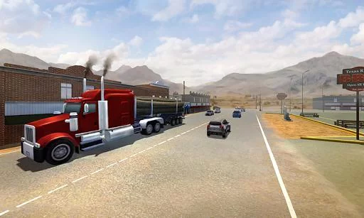Изображение игры: USA 3D Truck Simulator 2016
