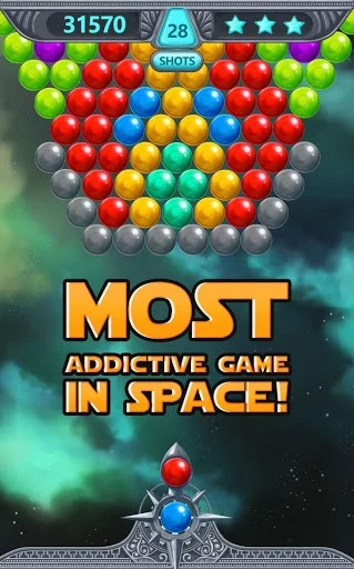 Изображение игры: Bubble Shooter Space