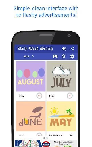 Изображение игры: Word Search Advanced Puzzle