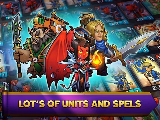 Изображение игры: Heroes of Magic: Card Battle RPG