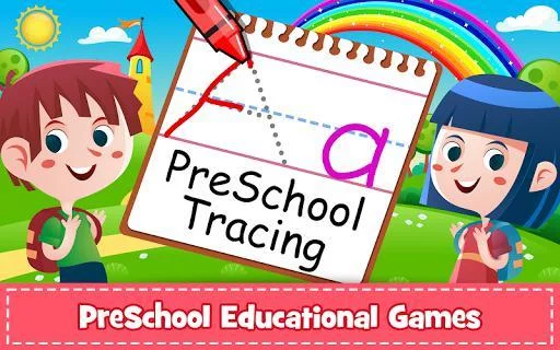 Изображение игры: ABC PreSchool Kids Tracing & Phonics Learning Game