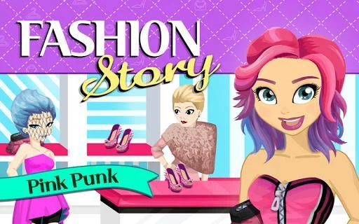 Изображение игры: Fashion Story: Pink Punk