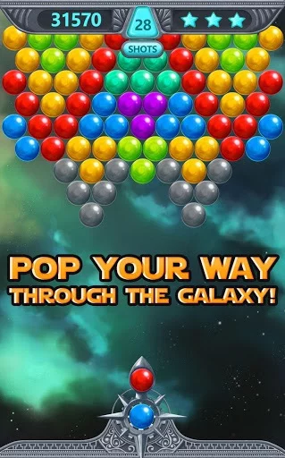 Изображение игры: Bubble Shooter Space
