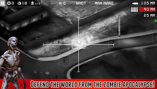 Изображение игры: Zombie Gunship Free