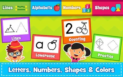 Изображение игры: ABC PreSchool Kids Tracing & Phonics Learning Game