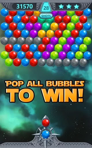 Изображение игры: Bubble Shooter Space