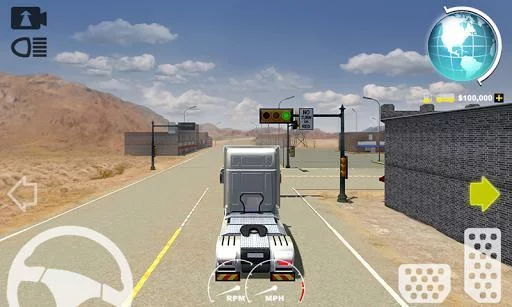 Изображение игры: USA 3D Truck Simulator 2016