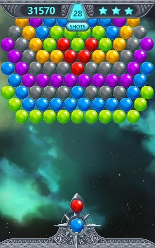 Изображение игры: Bubble Shooter Space