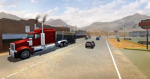 Изображение игры: USA 3D Truck Simulator 2016