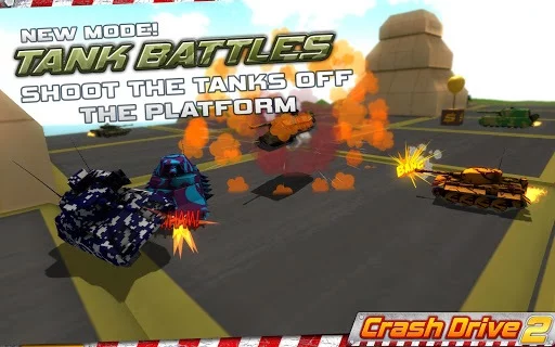 Изображение игры: Crash Drive 2: 3D racing cars