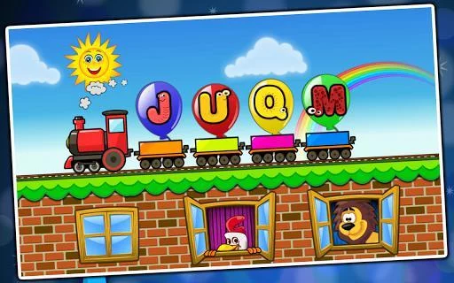 Изображение игры: Balloon Pop Kids Learning Game Free for babies 🎈