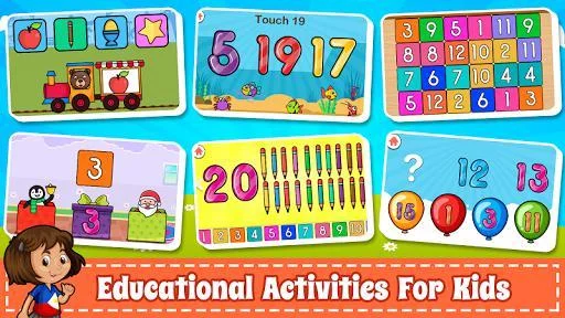 Изображение игры: Learn Numbers 123 Kids Free Game - Count & Tracing
