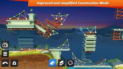 Изображение игры: Bridge Constructor Stunts FREE