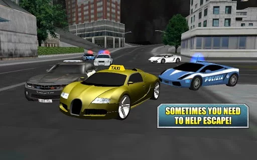 Изображение игры: Crazy Driver Taxi Duty 3D