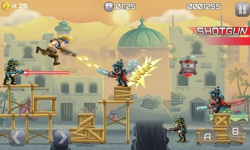 Изображение игры: Metal Soldiers