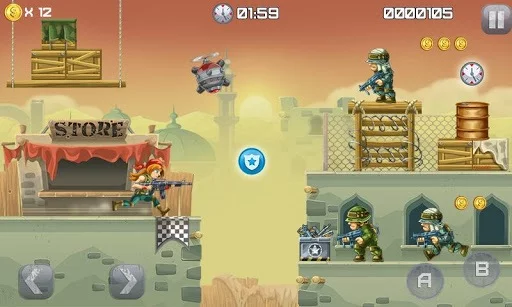 Изображение игры: Metal Soldiers