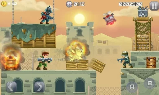 Изображение игры: Metal Soldiers
