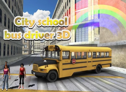 Изображение игры: City School Bus Driver 3D