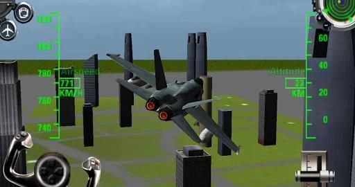 Изображение игры: F18 3D Fighter Jet Simulator