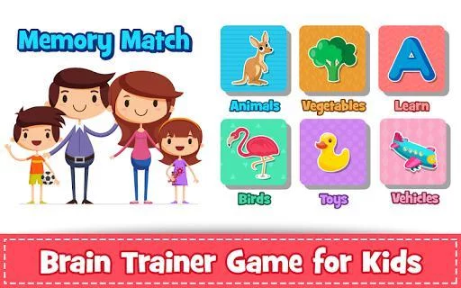 Изображение игры: Memory Game for Kids: Animals, Preschool Learning