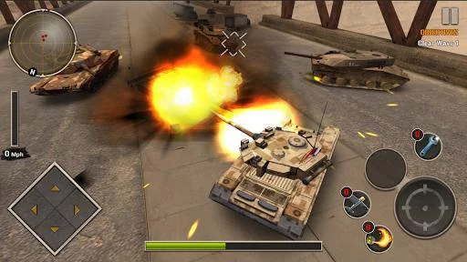 Изображение игры: Modern Tank Force: War Hero