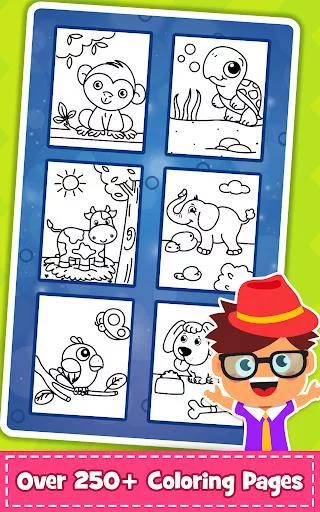 Изображение игры: Coloring Games: PreSchool Coloring Book for kids