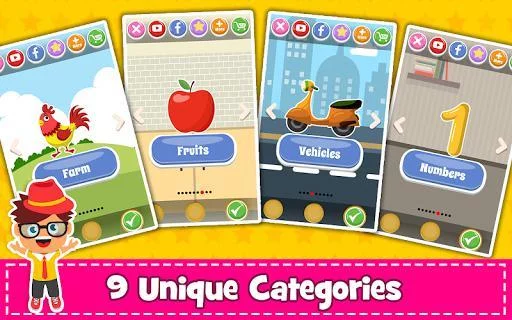 Изображение игры: Memory Game for Kids: Animals, Preschool Learning