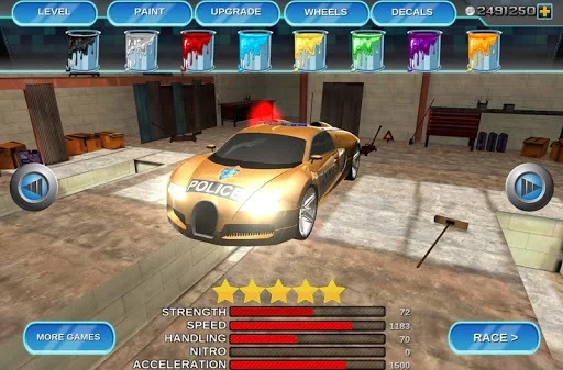 Изображение игры: 3D Cop Duty POLICE VS THIEF