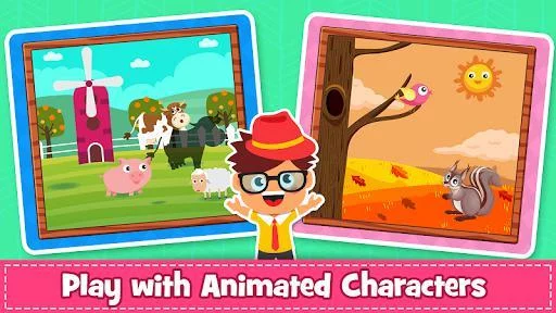 Изображение игры: Puzzle for Kids Games & Animal Jigsaw Puzzles