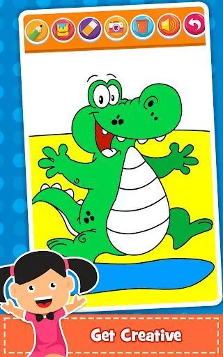 Изображение игры: Coloring Games: PreSchool Coloring Book for kids