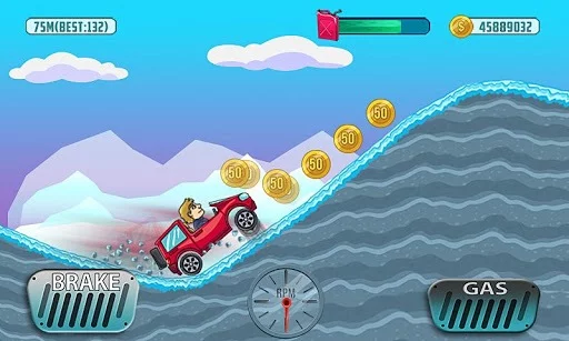 Изображение игры: Mountain Car Climb