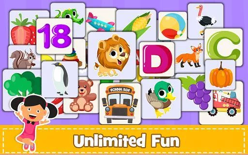 Изображение игры: Memory Game for Kids: Animals, Preschool Learning
