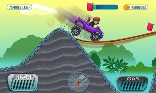Изображение игры: Mountain Car Climb