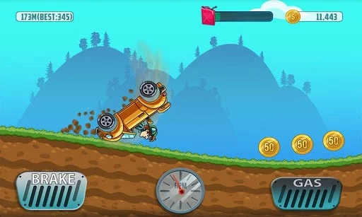 Изображение игры: Mountain Car Climb