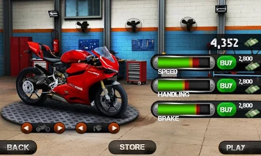 Изображение игры: Race the Traffic Moto FULL