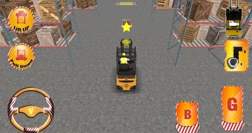 Изображение игры: Extreme Forklift Challenge 3D