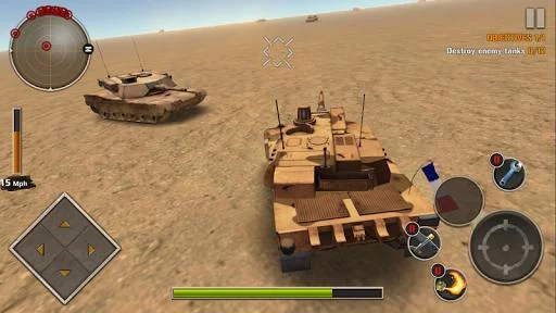 Изображение игры: Modern Tank Force: War Hero