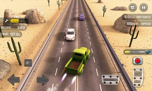 Изображение игры: Race the Traffic Nitro