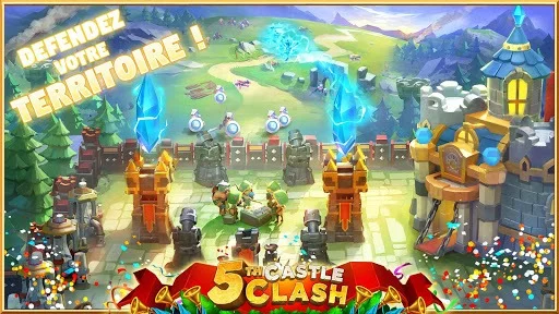 Изображение игры: Castle Clash: RPG War and Strategy FR