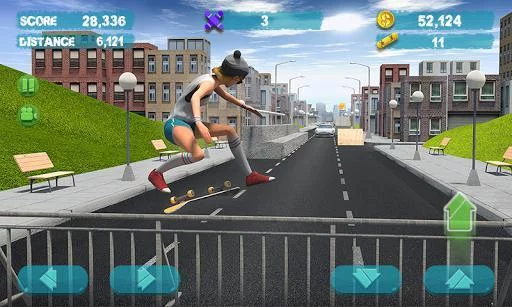 Изображение игры: Street Skater 3D: 2 FULL