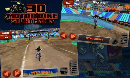 Изображение игры: 3D Motor Bike Stunt Mania