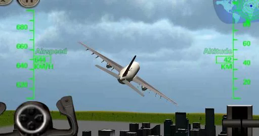 Изображение игры: 3D Airplane Flight Simulator
