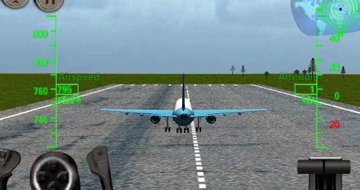 Изображение игры: 3D Airplane Flight Simulator