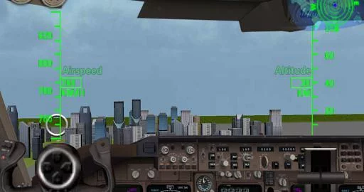 Изображение игры: 3D Airplane Flight Simulator