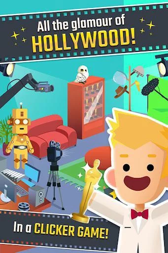 Изображение игры: Hollywood Billionaire - Rich Movie Star Clicker