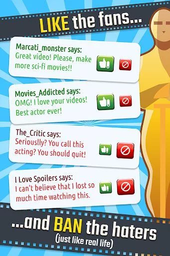 Изображение игры: Hollywood Billionaire - Rich Movie Star Clicker