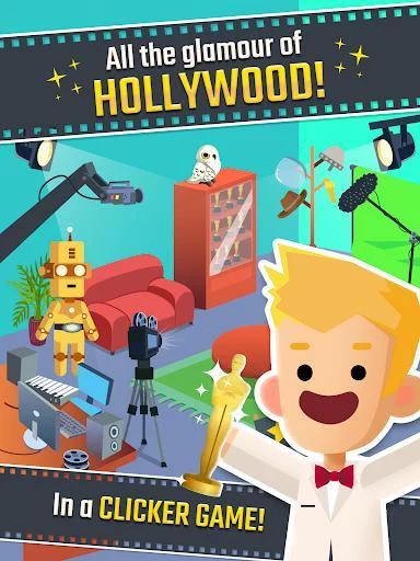Изображение игры: Hollywood Billionaire - Rich Movie Star Clicker