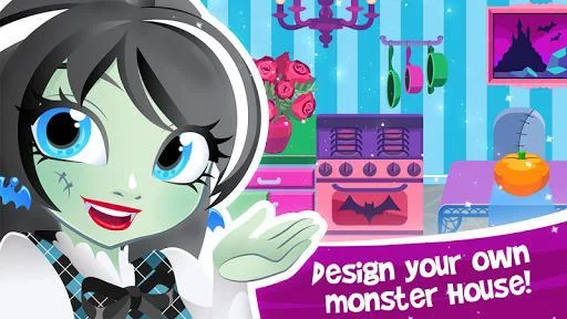 Изображение игры: My Monster House - Make Beautiful Dollhouses