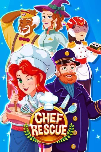 Изображение игры: Chef Rescue - Cooking & Restaurant Management Game