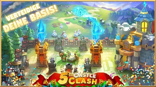 Изображение игры: Castle Clash: King's Castle DE